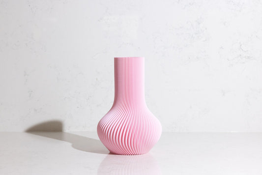 Pink Marshmallow Coloured 3D Tear Drop