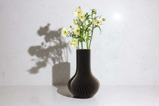 Mocha Coloured 3D Tear Drop