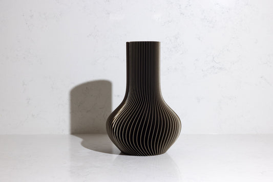 Mocha Coloured 3D Tear Drop