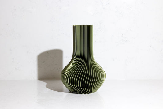 Moss Green Coloured 3D Tear Drop