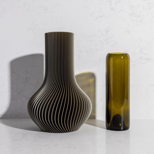 Bronze Coloured 3D Tear Drop