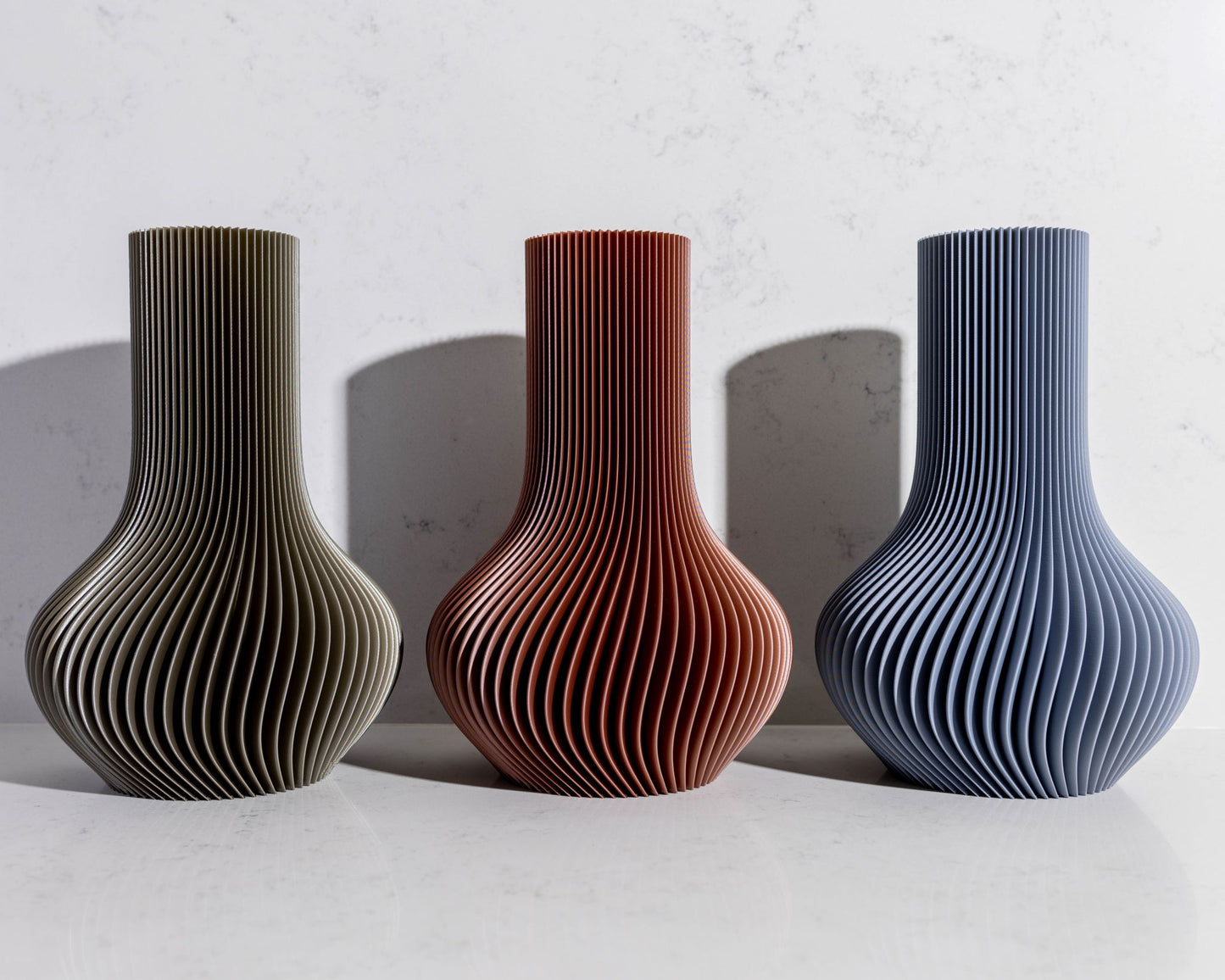 Copper Coloured 3D Tear Drop