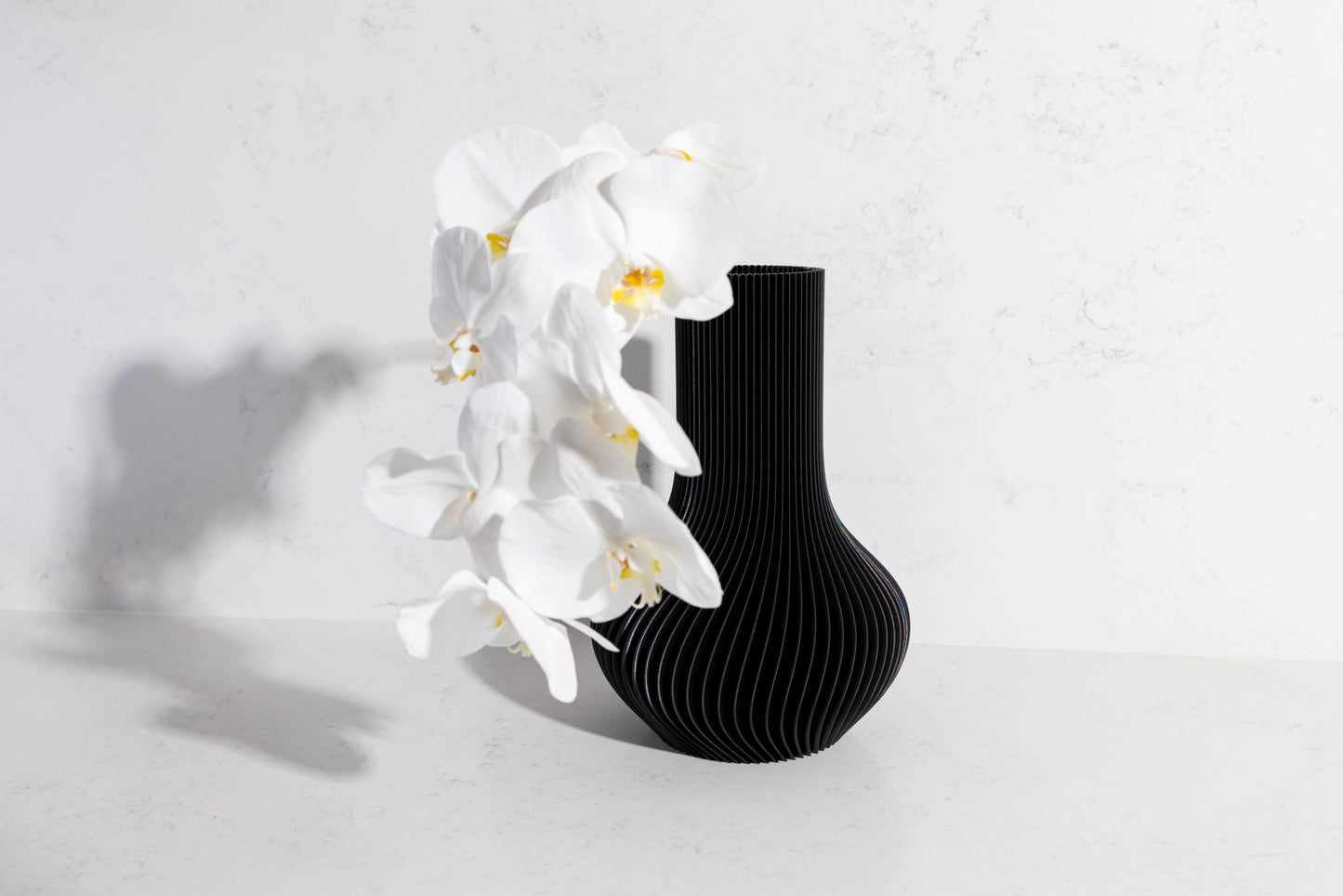 Black Coloured 3D Tear Drop