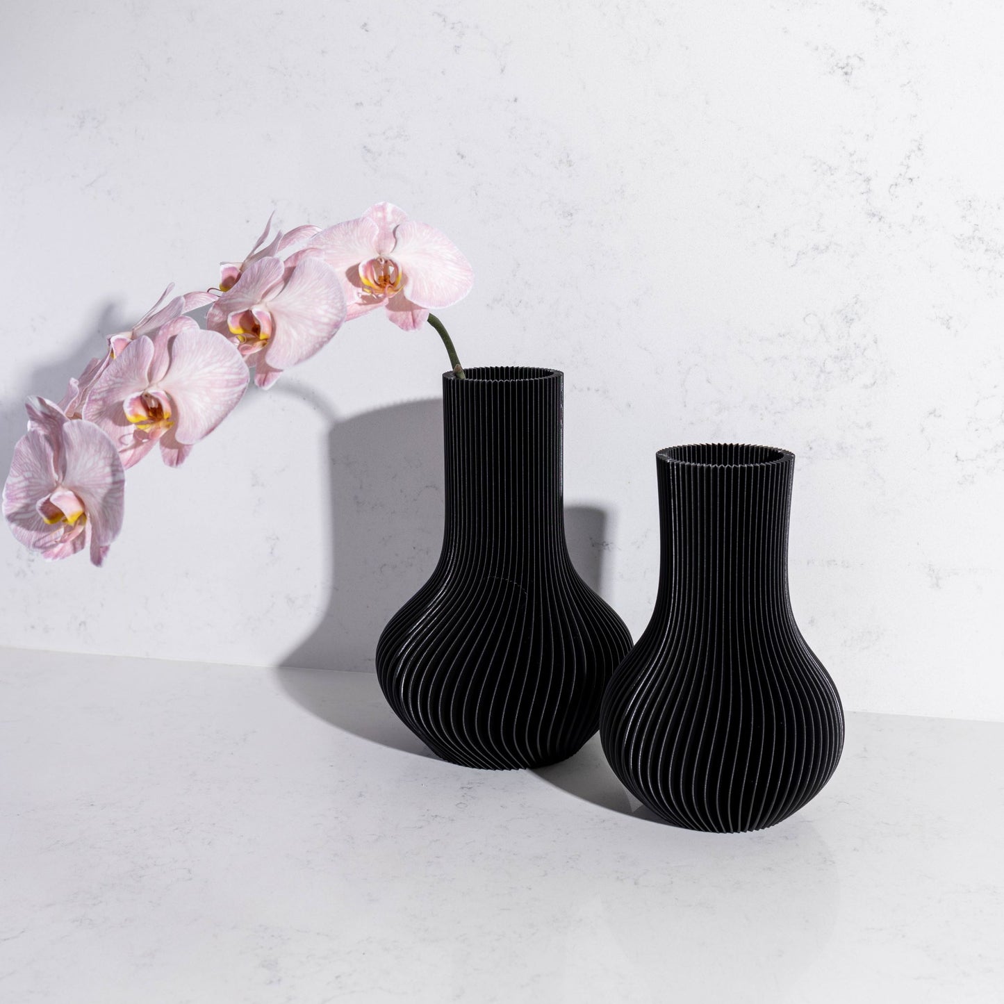 Black Coloured 3D Tear Drop