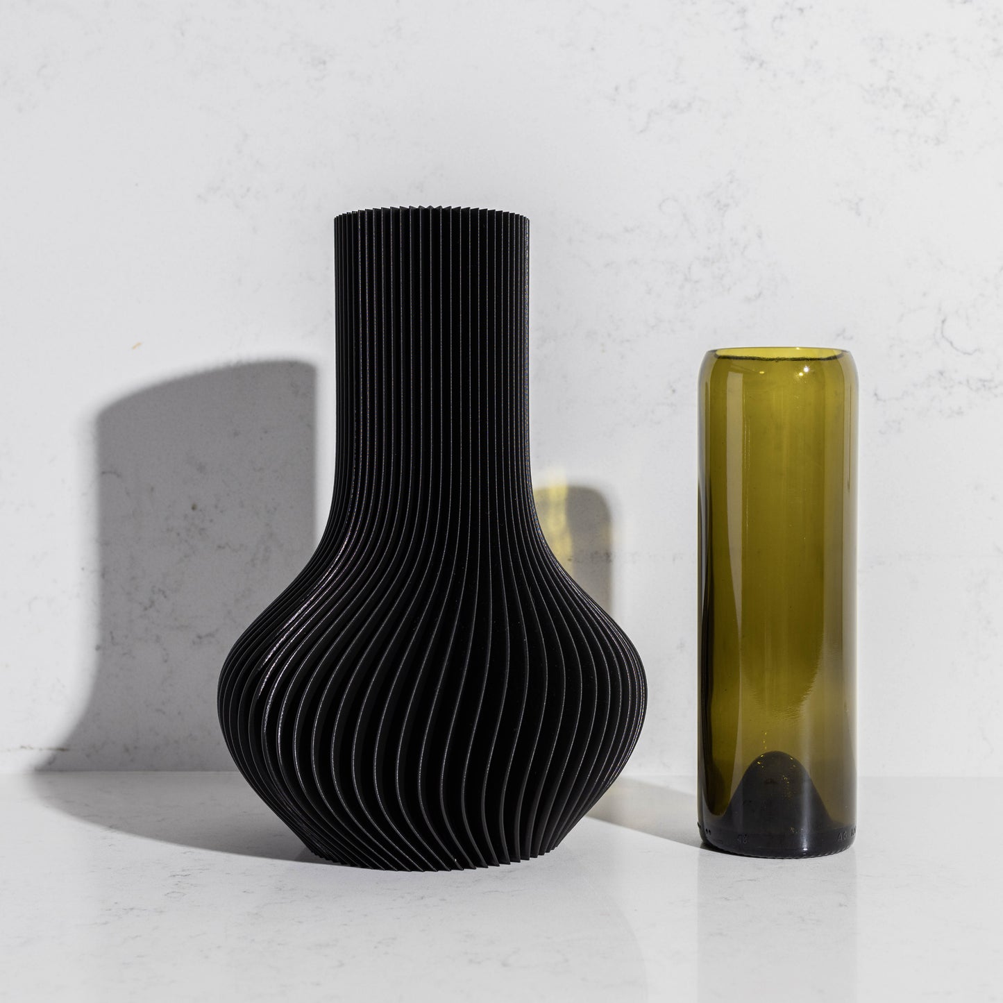 Black Coloured 3D Tear Drop