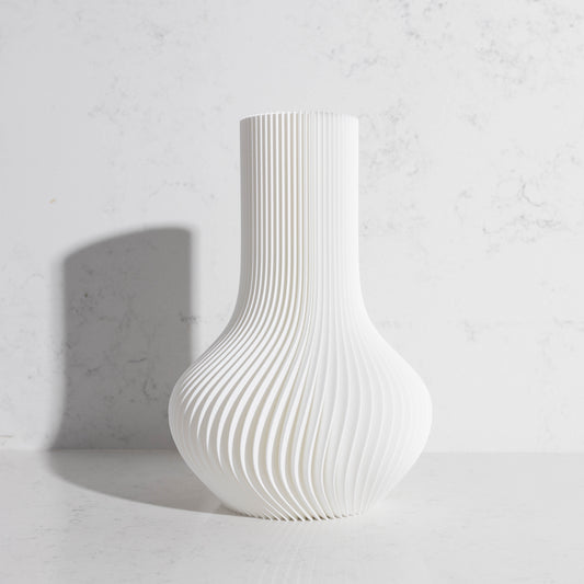 White Coloured 3D Tear Drop