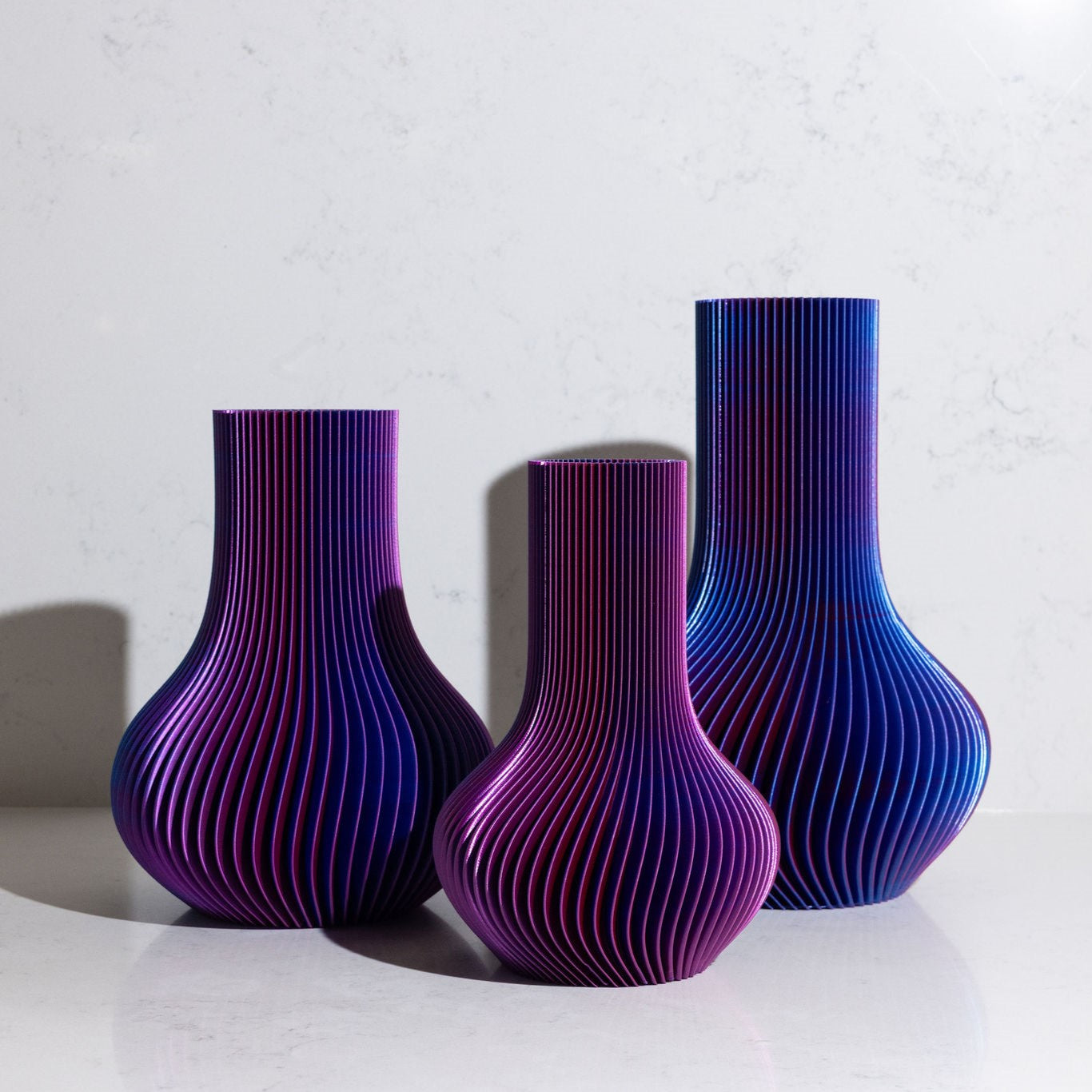 3D Magic Magenta Tear Drop