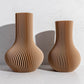 Wood Coloured 3D Tear Drop