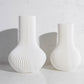 White Coloured 3D Tear Drop
